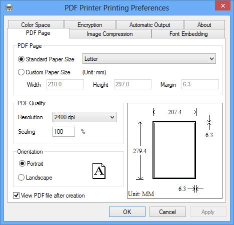 Printer for Windows Converter for Windows 8